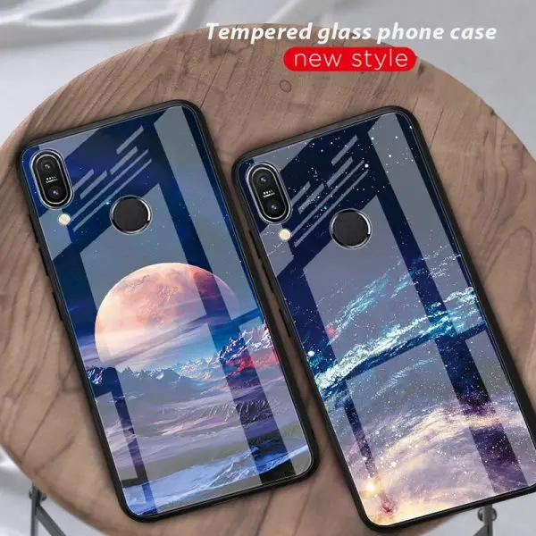 Для Asus Zenfone Max Pro M1 ZB601KL ZB602KL звездное небо закаленное стекло ударопрочный чехол для Max Pro M2 ZB631KL M2 ZB633KL