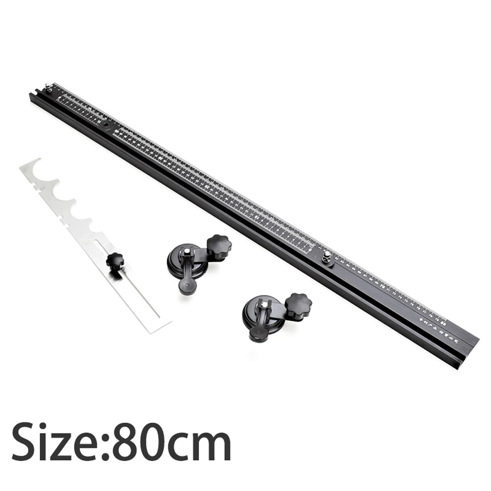 

Bricklayer Tool Tile Cutting Multi Function Positioning Special-Shaped Measuring Ruler Cutting Dependent Tool Tile 80cm*120cm