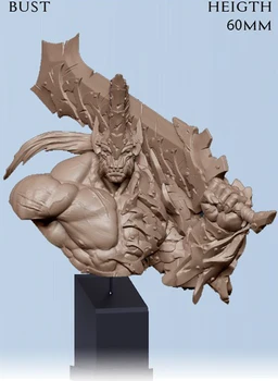 

1/10 60mm ancient fantasy warrior with sword bust (NO BASE ) Resin figure Model kits Miniature gk Unassembly Unpainted