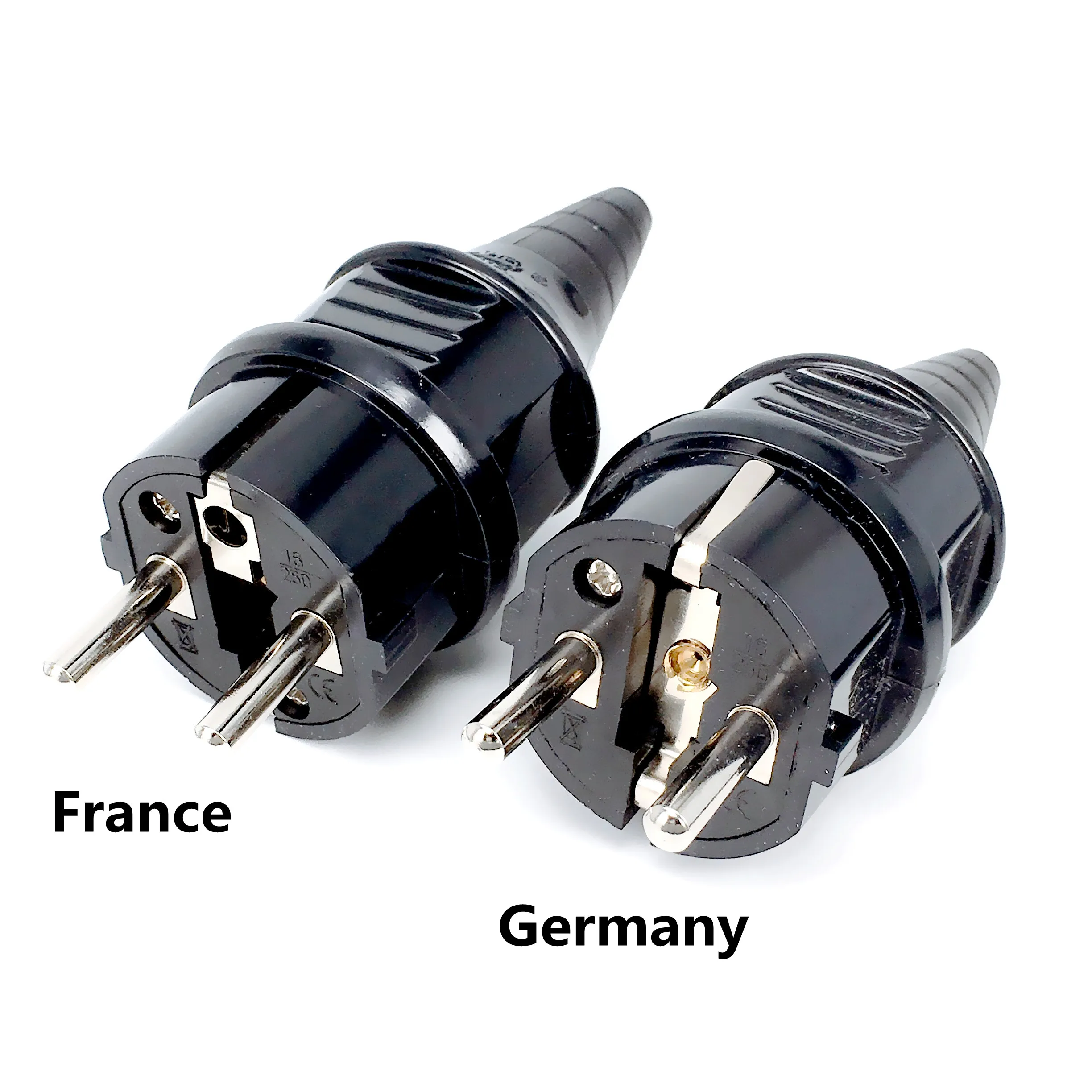 European Schuko 16A Power Plug IP44 Industry France/Germany Connector