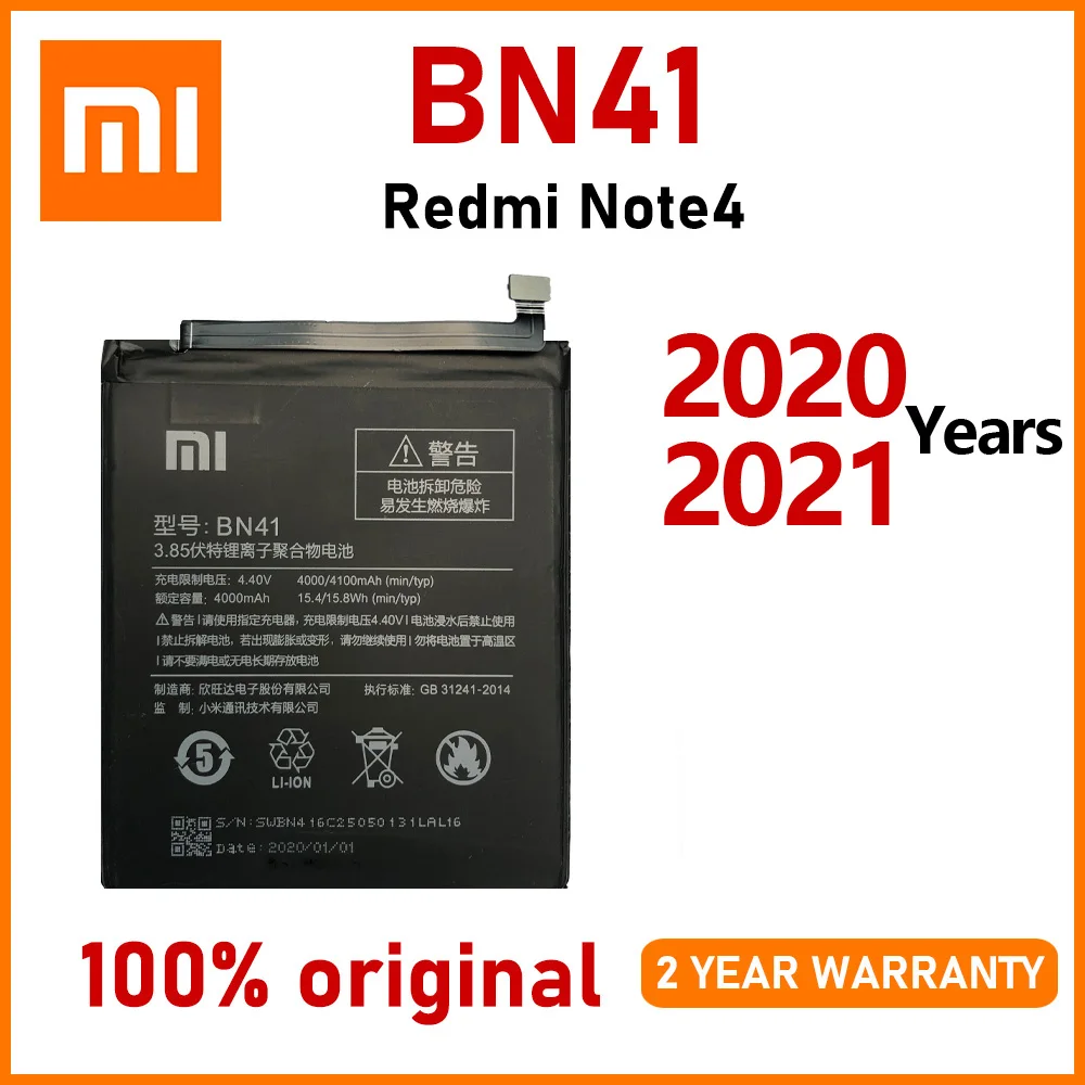 Bn41 Xiaomi Redmi Note 4 Купить