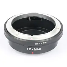 FD-M4/3 переходное кольцо 3 адаптера объектива для Canon FD объектив Micro 4/3 M4/3 камера для Olympus адаптер объектива камеры