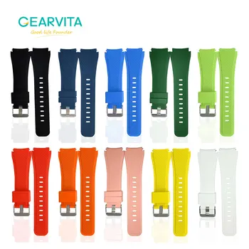 

22mm Watch Band For HUAWEI GT2 For SAMSUNG Galaxy Watch Silicone Straps Watchband Smart Watch Accessories Smartwatch Strap