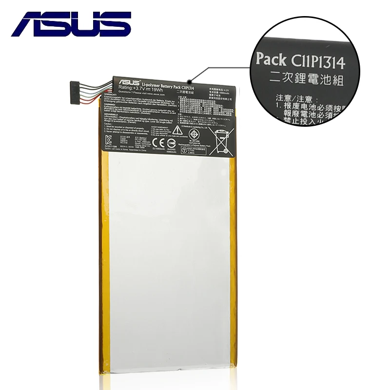 ASUS C11P1314 планшетный ПК аккумулятор для ASUS MeMo Pad 10 ME102A 10,1 дюймов планшетный ПК