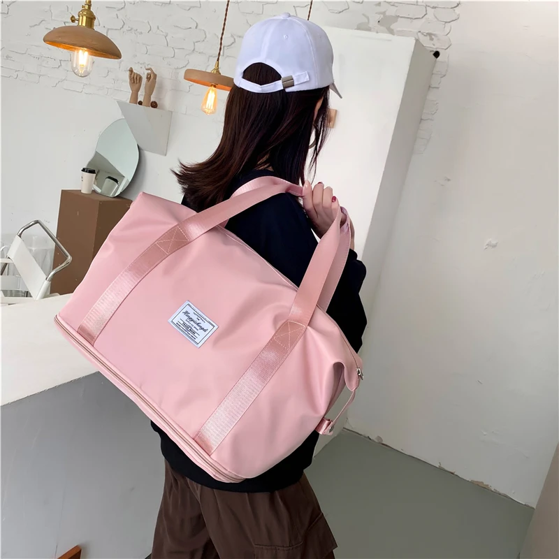 Large Capacity Folding Travel Bags Waterproof Luggage Tote Handbag Travel Duffle Bag Gym Yoga Storage Shoulder Bag Dropshipping Large Capacity Folding Travel Bags Waterproof Luggage Tote Handbag Travel Duffle Bag Gym Yoga Storage Shoulder Bag Dropshipping