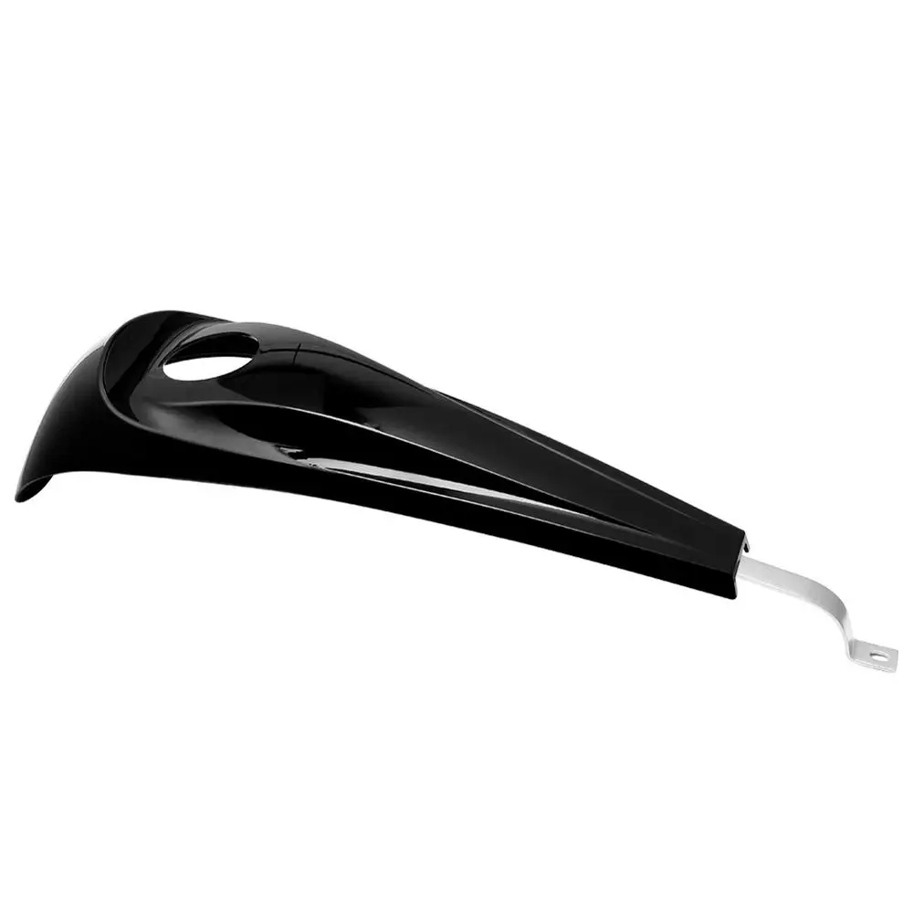 Мотоциклетный глянцевый черный топливный бак Smooth Dash Console для Harley Touring Electra Glide Road