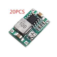 20 шт. Mini360 Buck HM понижающий преобразователь понижающий модуль питания 4,75-23 в до 1-17 в 340 кГц мини-360 ультра-маленький+ 17x11x3,8 мм