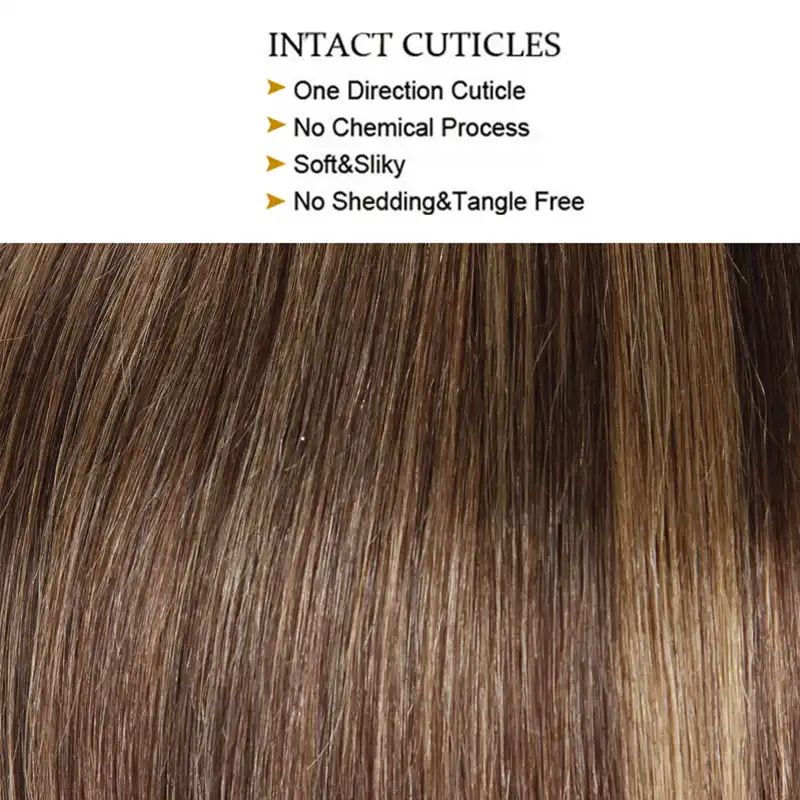 P4 27 Human Hair Bundles Brazilian Straight Hair Weaving 10 26inch