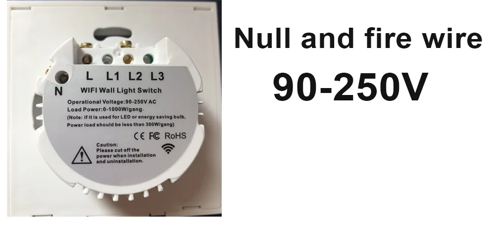 back side of switch neutral line