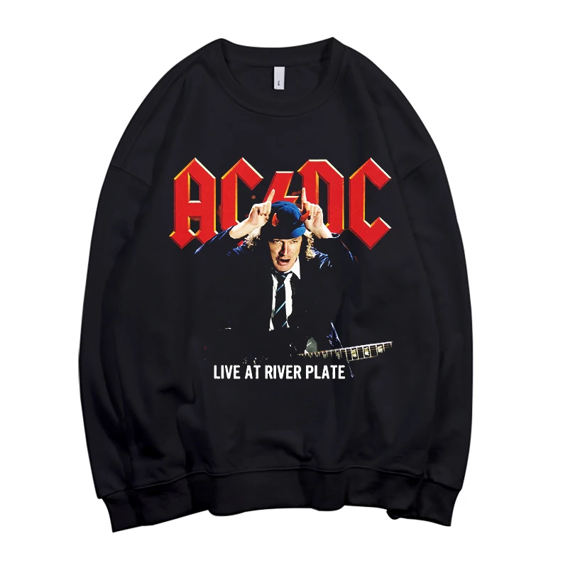 8 дизайнов Pollover Толстовка ACDC AC/DC Австралийский жесткий рок толстовки Панк sudadera уличная флисовая оболочка куртка верхняя одежда - Цвет: 6