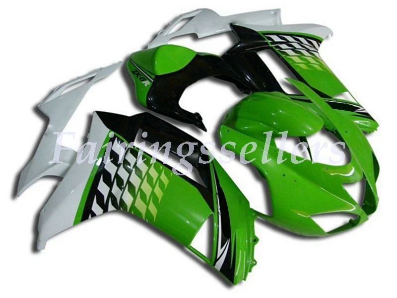 

High Quality New ABS Motorcycle Fairings kit Fit For kawasaki Ninja ZX-6R ZX6R 636 2007 2008 07 08 Custom Free Green black white