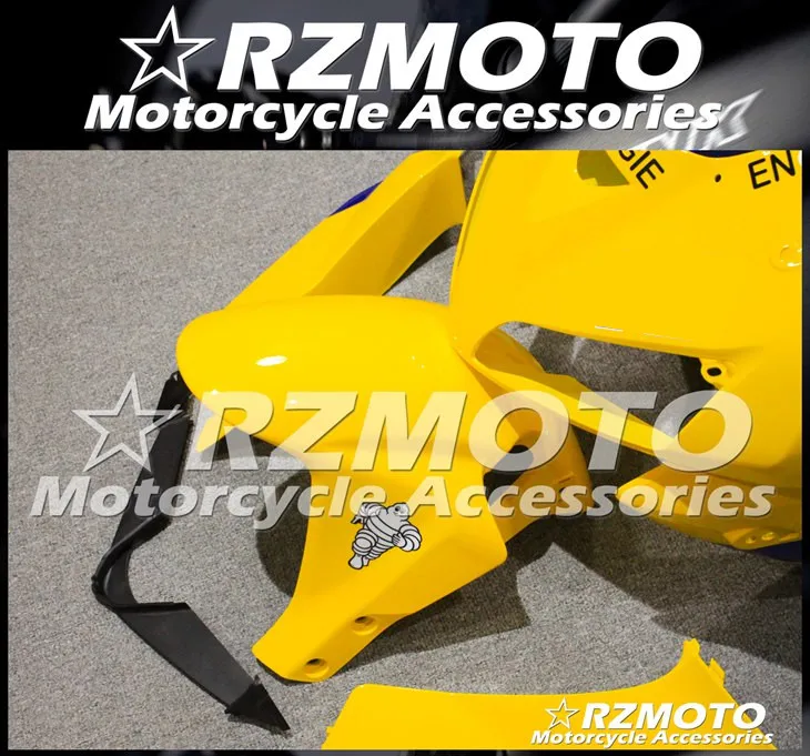 4 подарки ABS мотоцикл полный обтекатель комплект подходит для CBR600RR F5 2005 2006 05 06 cbr600 600RR тела набор желтый синий