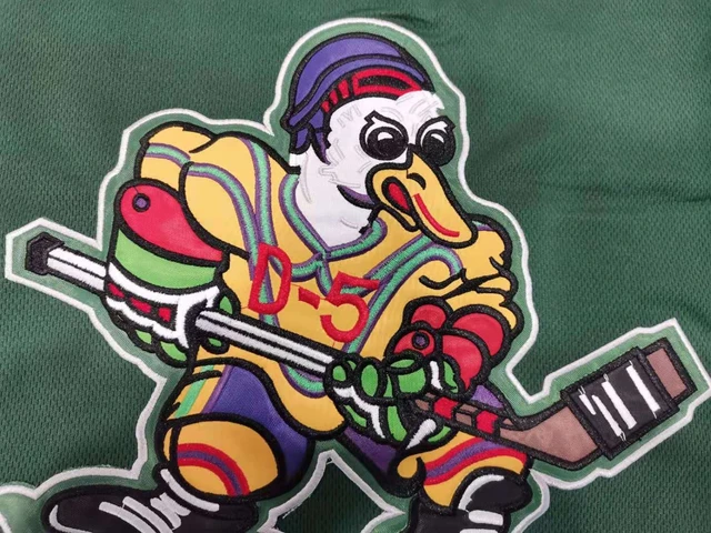 Green mighty ducks Embroidery hockey jersey street shirt #66 BOMBAY #44  REED #33 GOLDBERG #21 PORTMAN Sport Thick WarmShirt - AliExpress