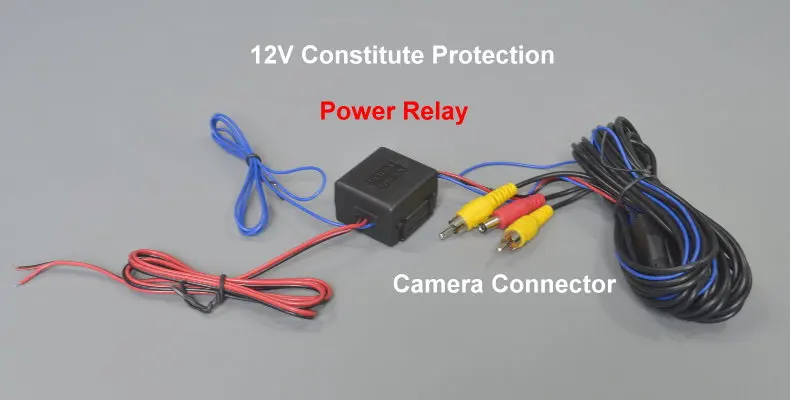 Backup Reversa 24Pin Cabo Adaptador de Tela Original Compatível câmera