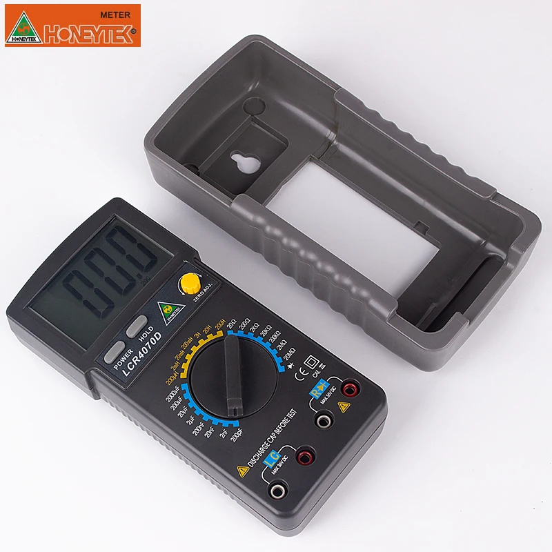 LCR Meter LCR4070D Multimeter Digital Professional Capacitor Capacitance Inductance Resistance Tester ESR Meter 200pF ~ 2000μF 4