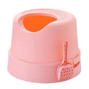 

9 Top-in Cat Litter Pot Anti-splash Cat Pot Anti-shit Cat Toilet Anti-odor Large Cat Litter Box Fully Closed Into The Cat Toilet