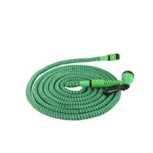 Manufacturers Wholesale Supply Decorative Pattern Article Serpentine Garden Hose with Sprayer Spray Gun Extendable Vehicle Clean