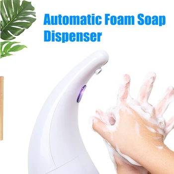 

250mL Automatic Foam Soap Dispenser Infrared Hand-free Touchless Soap Dispenser Dish Foam Liquid Lotion Gel Auto Soap Dispenser