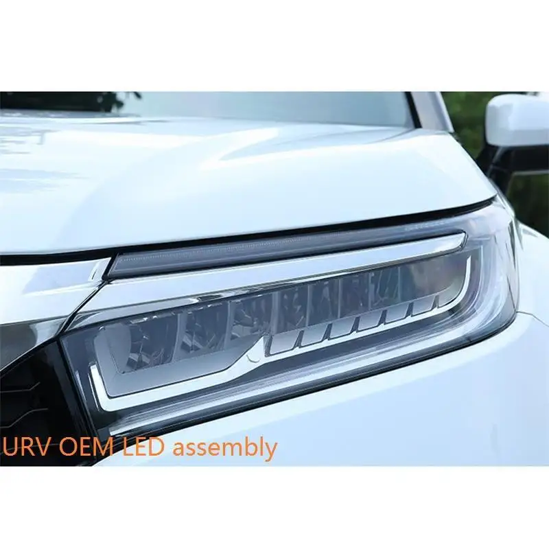 Drl Automovil Cob дневные ходовые авто лампы Автомобильные светодиодные фары передние противотуманные задние Автомобильные фары в сборе 17 для Honda Avancier - Цвет: MODEL F
