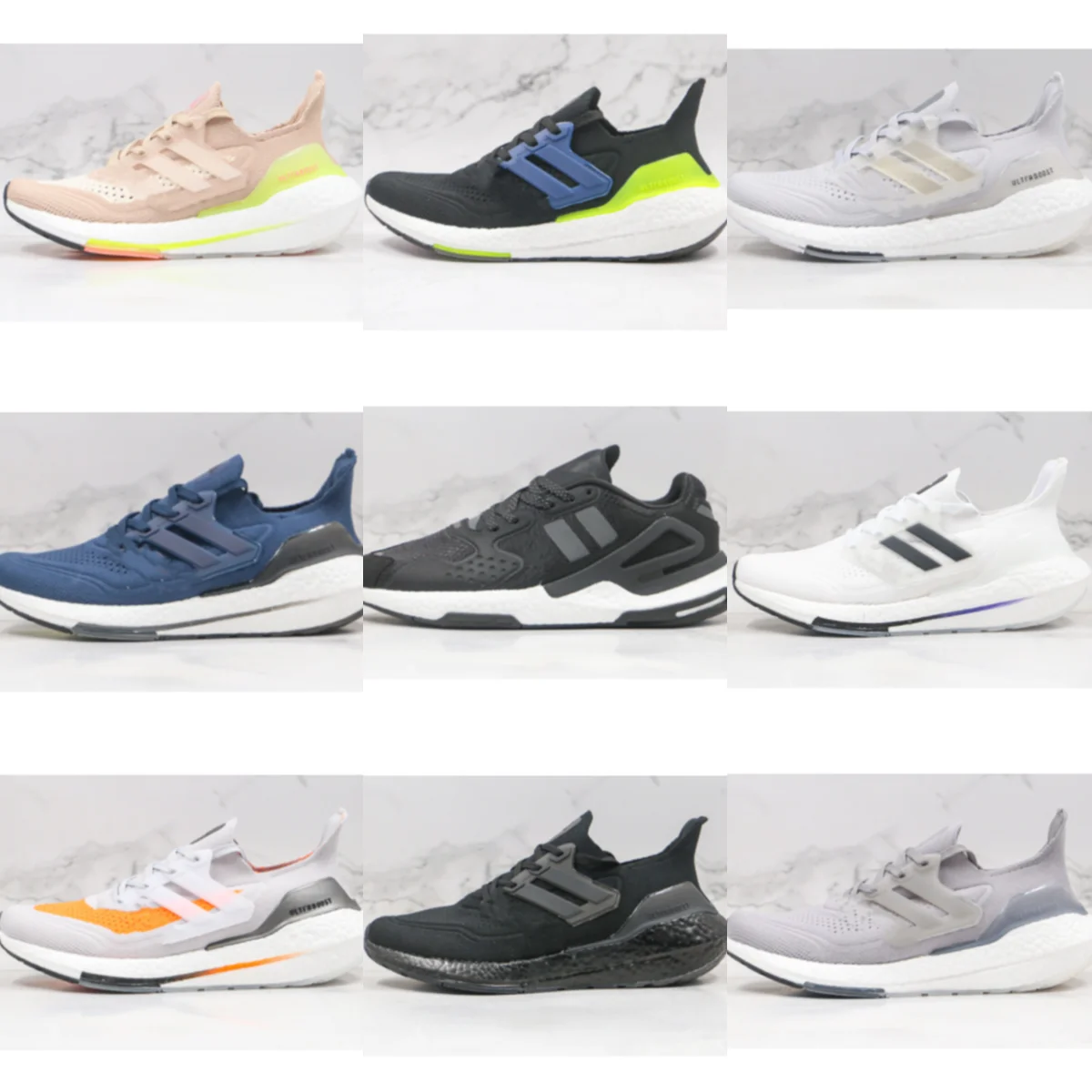 US $55.88 2021 new 70 popcorn U B super soft breathable cushioning mesh running shoes for men and women