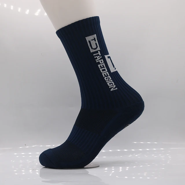 New Sports Anti Slip Soccer Socks Cotton Football Men Socks Calcetines (The Same Type As The Trusox) EA