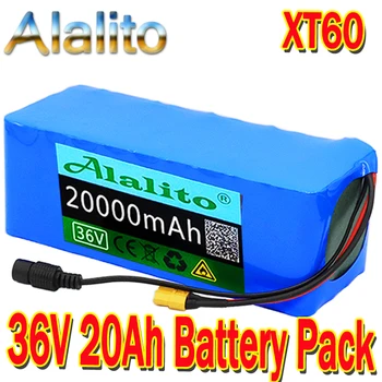 

36V battery 10S4P 20Ah battery pack 500W high power battery 42V 20000mAh Ebike electric bicycle BMS 42v battery with xt60 plug