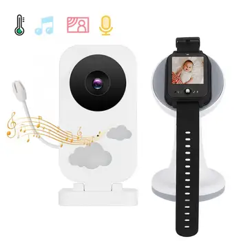 

1.5 in Wireless Baby Monitor Video Style Night Intercom Security Camera 100-240V Wireless Monitor