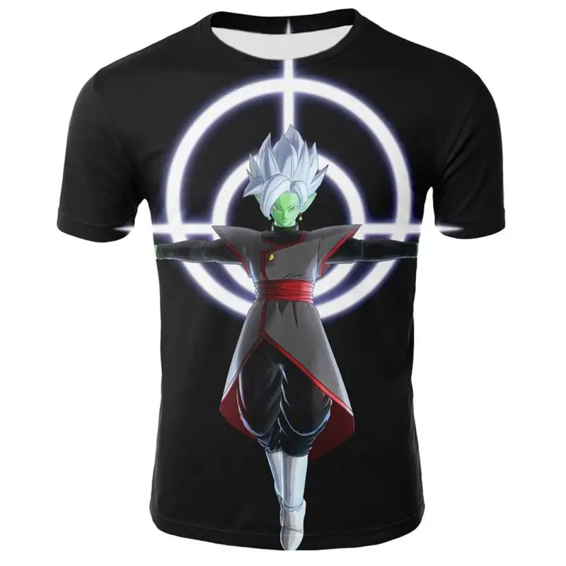 Новые летние Вегета Dragon Ball Z 3D T рубашки для мальчиков топы Футболки унисекс с