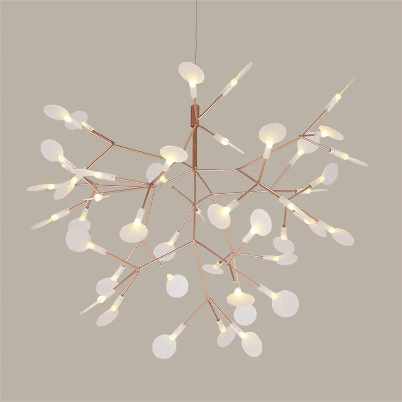 Modern Art Tree Leaves Led Dining Room Pendant Light Nodric Tree