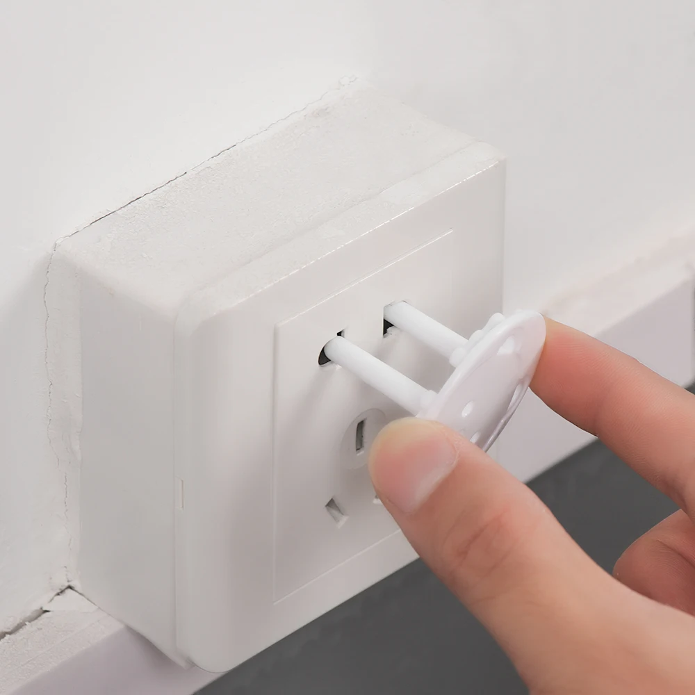 5 шт. защита для детей пластиковая безопасная блокировка Вращающаяся крышка 2