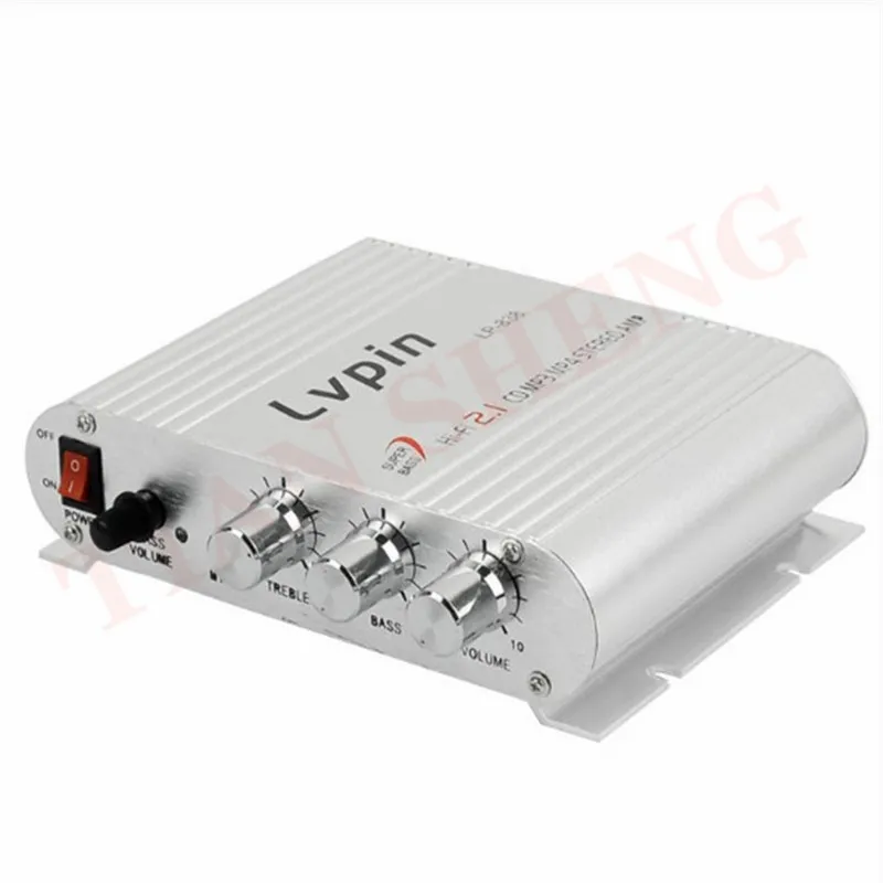 Lepy LP-838 LP838 мини Hi-Fi 2,1 усилитель звука для автомобиля 12V 20 Вт* 2 MP3 MP4 автомобильный стереоплеер Авто звуковой сабвуфер усилитель