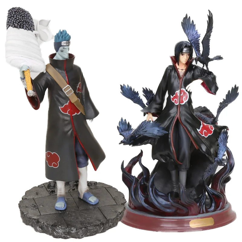 Itachi GK Akatsuki Hoshigaki Kisame ПВХ модель игрушки наруто Shippuden фигурка Учиха Итачи Акула Might Guy коллекционные игрушки