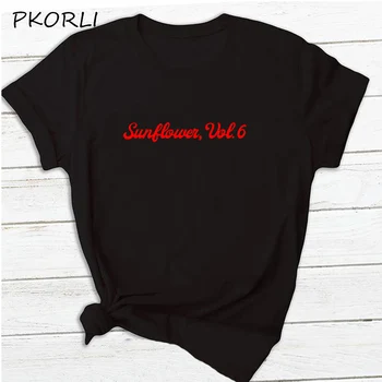 

Sunflower Vol. 6 T Shirt Women Harajuku Harry Styles Merch Cotton T-shirt Unisex Summer Short Sleeve Women's Clothes Oversized