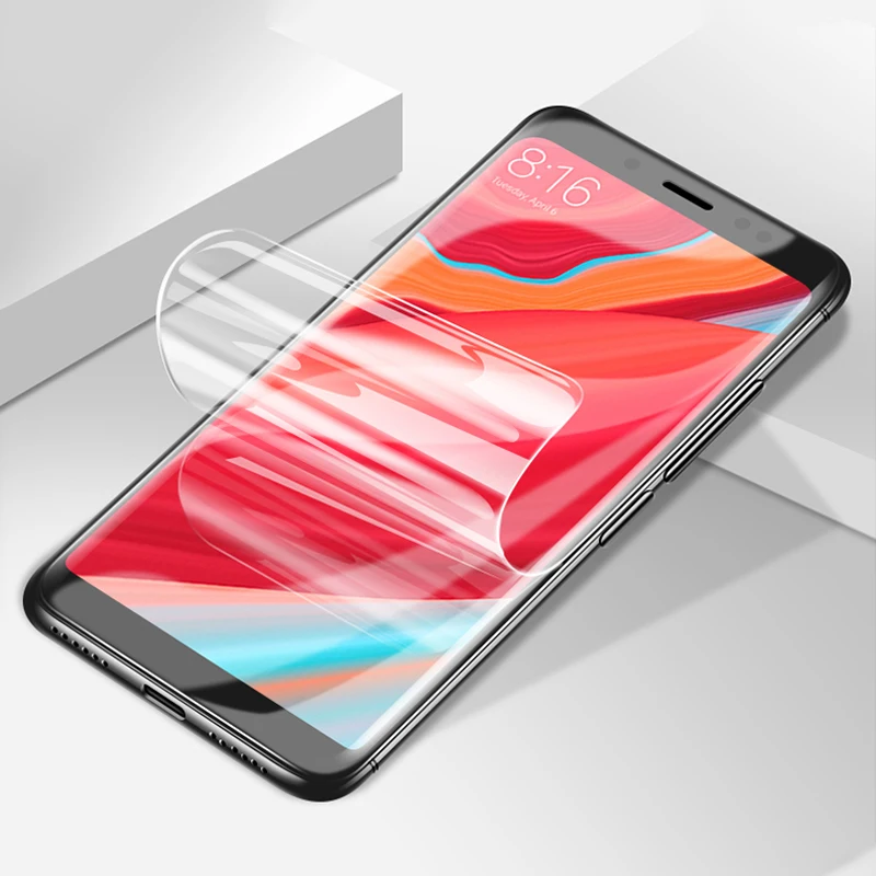 Защитная пленка для экрана Xiaomi 5S Plus 5X A1 6 Mix Max 2 Note 3 Redmi 4X 5A мягкая Гидрогелевая
