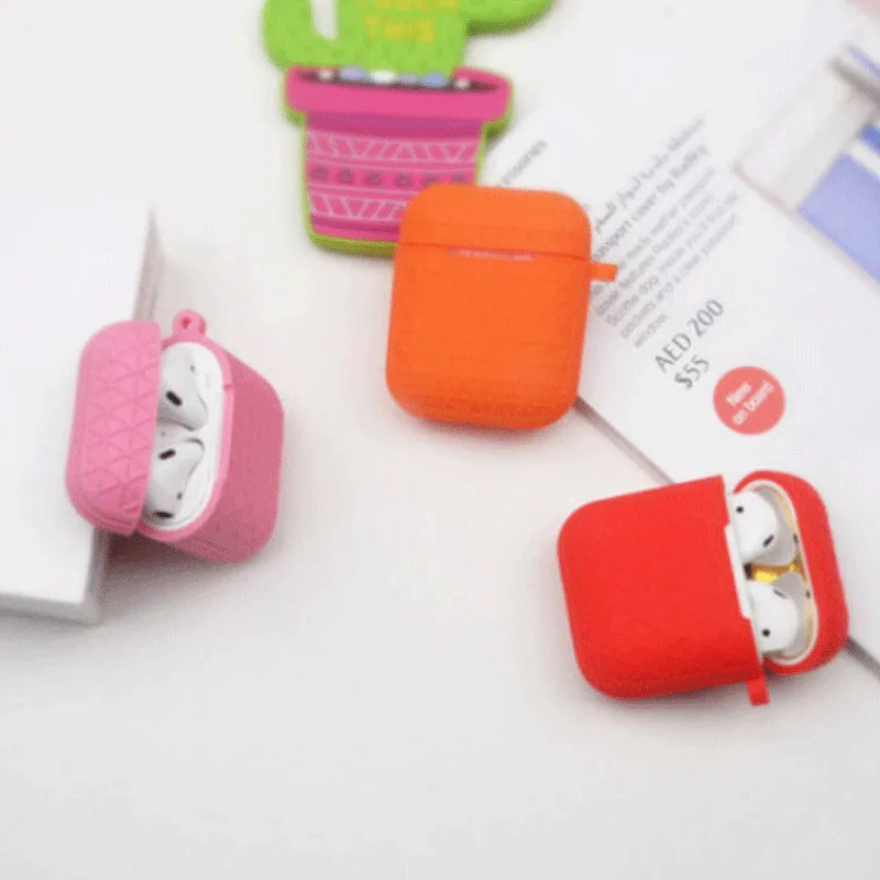 Защитный чехол для Apple AirPods чехол Защитный силиконовый чехол AirPod зарядное устройство для наушников чехлы