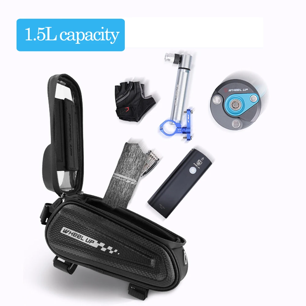 bicycle touch screen bag