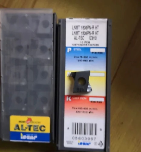 ISCAR 10 шт. карбидные вставки LNMT1506PN-R HT IC910