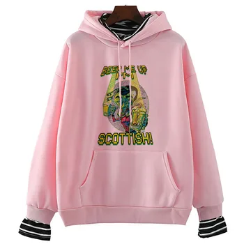 

Scottish Cheers Fashion Ins Print Top Winter&spring Casual Hoodie Chic Fashion Harajuku Loose Ulzzang Female Sweatshirt