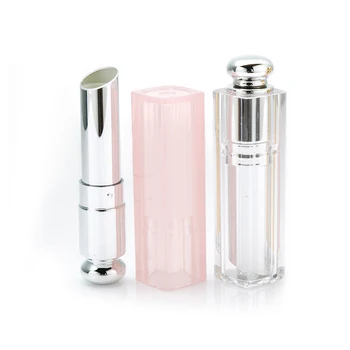 

10pcs 11.1mm Empty Lip Balm Lipstick Tubes Container Cool Fashion Lip Tubes Lipstick Makeup Tube DIY with sample Pack Bottle