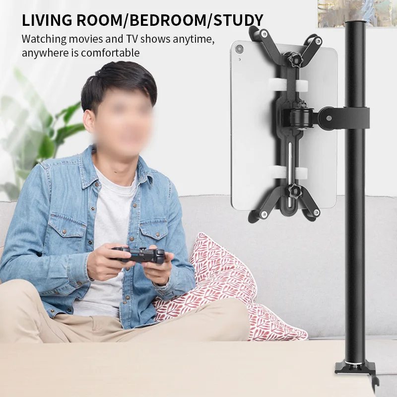 Tablet Lazy Stand Holder Mount Desk Aluminum Support Adjustable For IPad Pro Mini 360 Degree Rotation Dropshipping | Компьютеры и офис