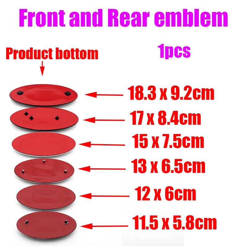 1pcs new ABS Front and Rear Car logo sticker steer wheel emblem Fender side tail door trunk car rear Accessories | Автомобили и