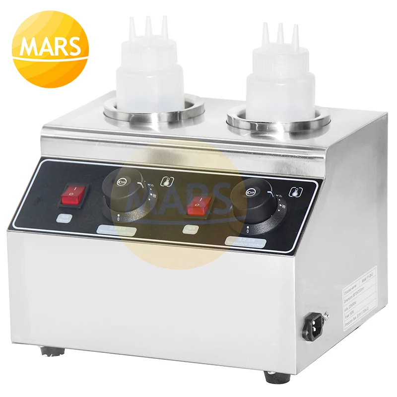 Коммерческий Электрический соус бутылки Теплее горячий сыр шоколадный соевый