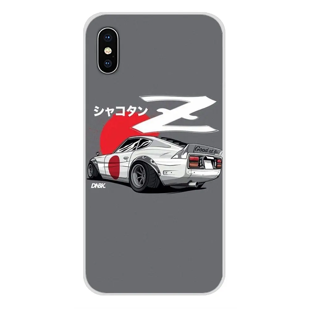 Спортивный автомобиль дрейф JDM для Apple IPhone X XR XS MAX 4 4s 5 5S 5C SE 6 6S 7 8 Plus ipod touch 5 6 Аксессуары чехлы для телефонов