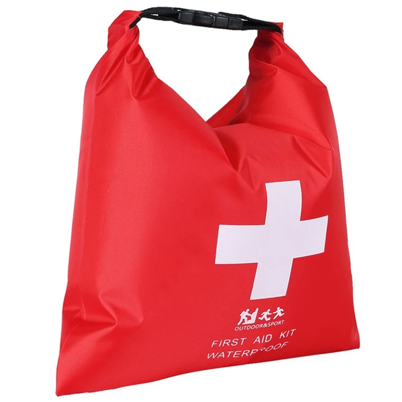 1.2L водонепроницаемый аптечка сумка Портативные аварийные комплекты Чехол для кемпинга путешествия аварийное медицинское лечение