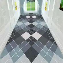 Nordic Стиль решетки коврик фланелевый прикроватный коврик ковер корридора ковер 3D печати Rugs and Carpets шелковистый для Гостиная