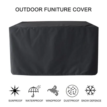 

Outdoor Funiture Cover Square Table Chair Cover Waterproof Dustproof UV Resistant Patio Cover Durable 210D Cover