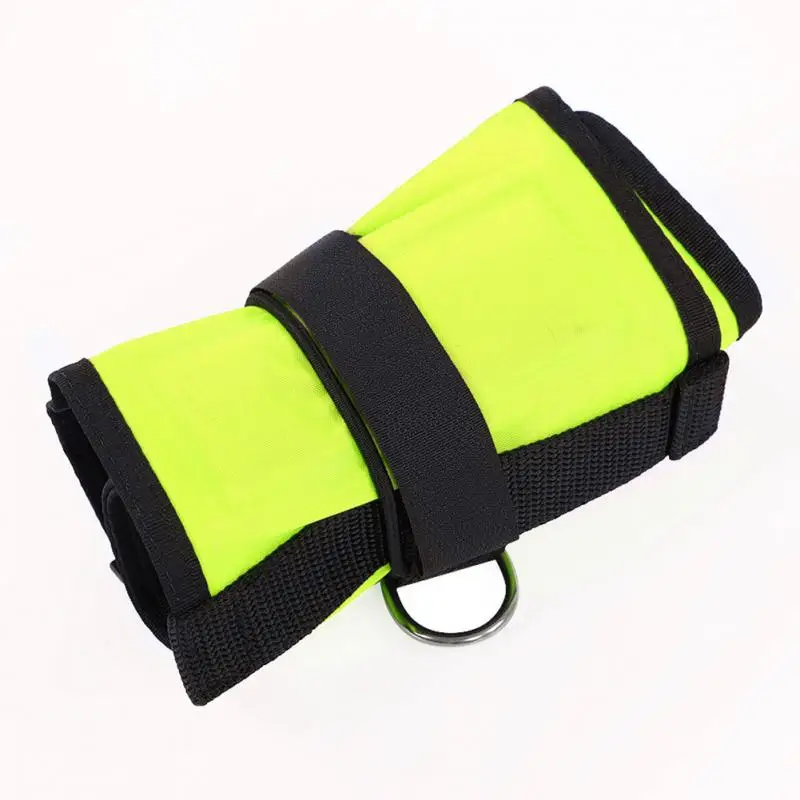 1.2m1.5m1.8m SMB Visibility Inflatable Diving SMB Signal Marker Diving Safety Signal Tube Dive Accessor