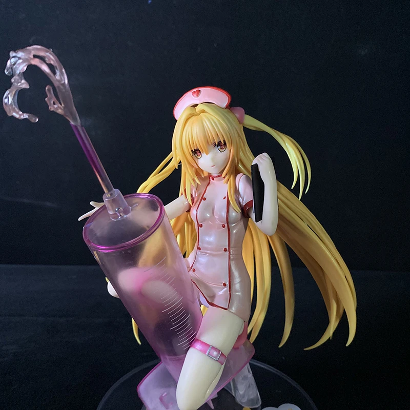 Hot Sales 20cm Anime TO Love Eve Nurse ver PVC Action Figure Collectible Model Toys For Gifts