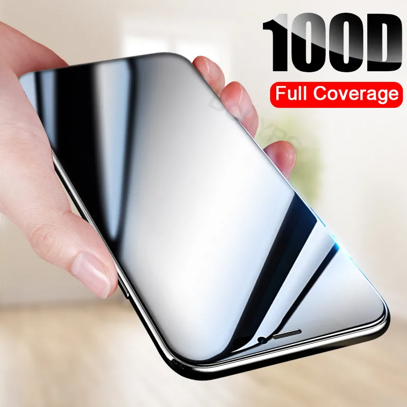 100D Защитное стекло для iPhone 11 pro max X XS 6 6S 7 8 plus Защитное стекло для iPhone 11 XR XS MAX защита экрана