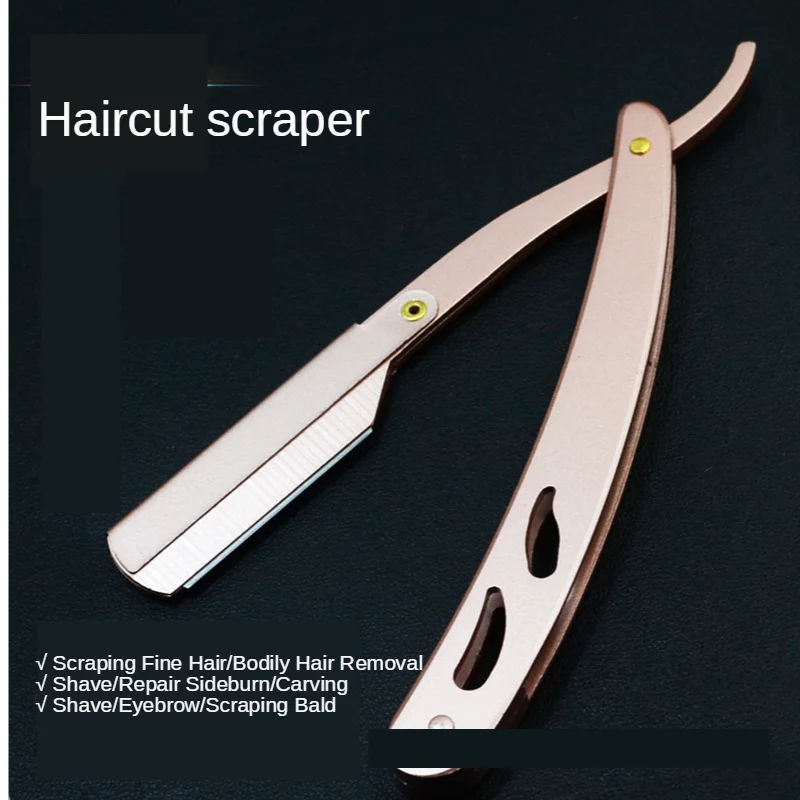 

Hairdressing Barber Special Razor Vintage Razor Shaver Razor Blade Shaving Hair SHAVING RAZOR Barber Tools G1126